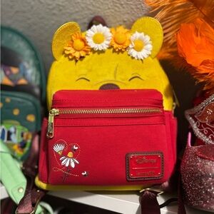 Loungefly Disney Winnie the Pooh flower crown mini Backpack